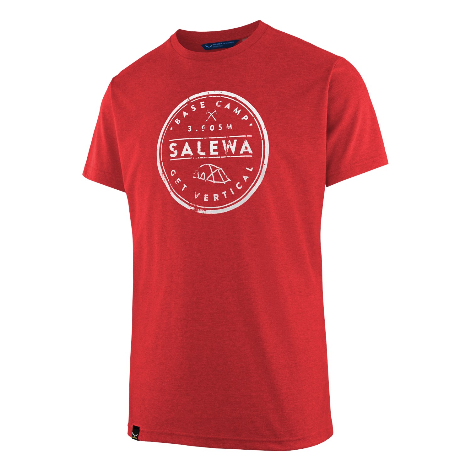 Salewa Men's Base Camp Drirelease® T-Shirts Red ELM-147093